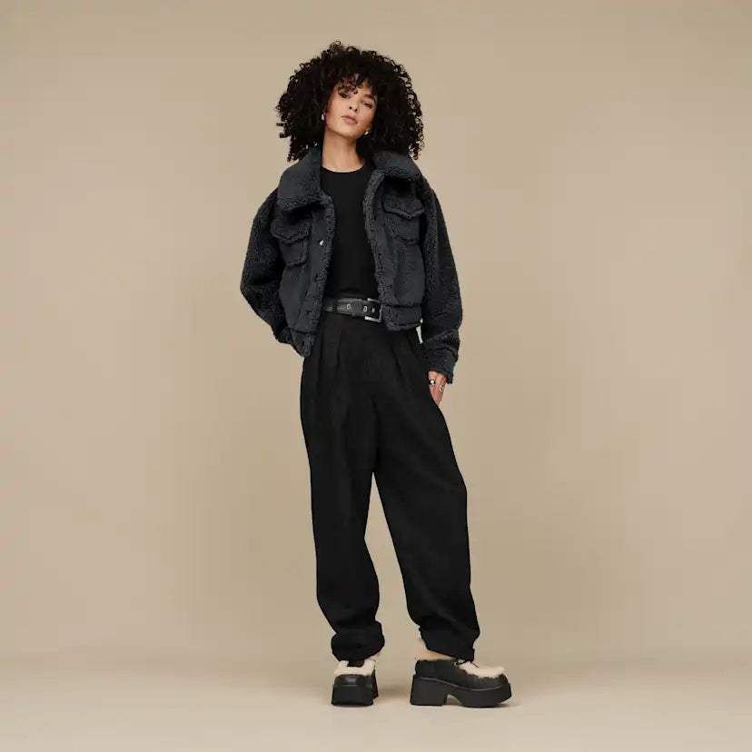 Femme Botte en cuir à lacets Classic Esmee