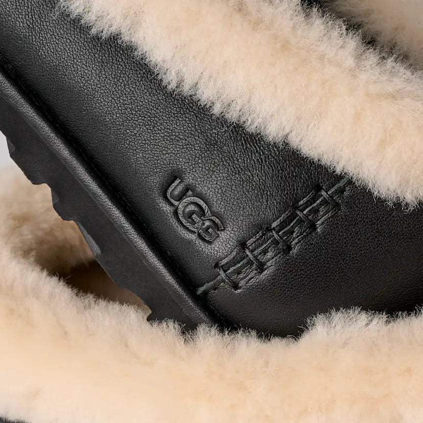 Femme Ballerine en cuir Zora - BLK