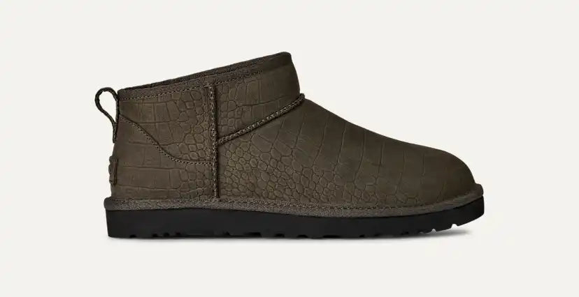 Homme Botte Classic Ultra Mini estampée