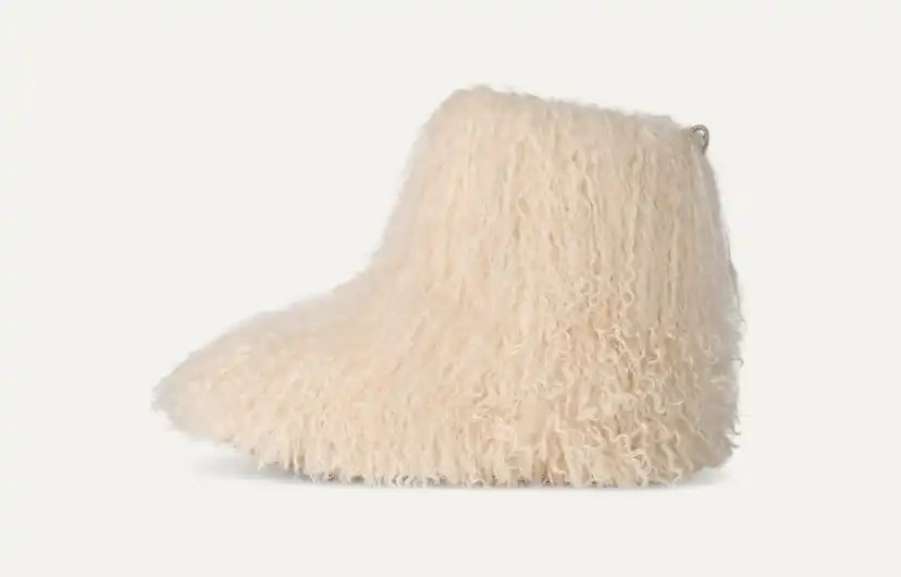 Femme Classic Short Fluff Momma Boot - CREAM