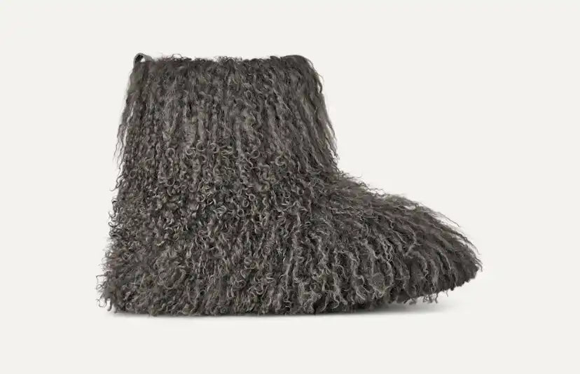 Femme Classic Short Fluff Momma Boot - GREY