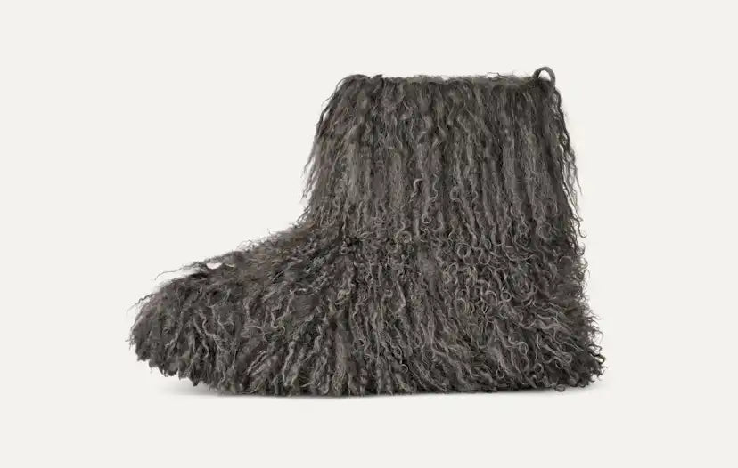 Femme Classic Short Fluff Momma Boot - GREY