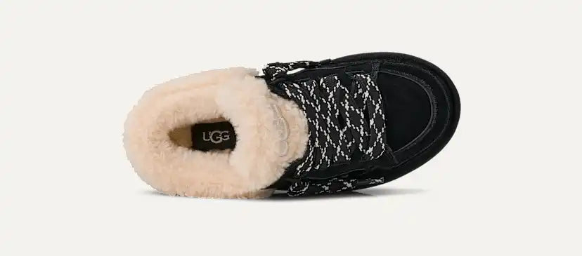 Enfants Basket Lowmel Mule - BLACK