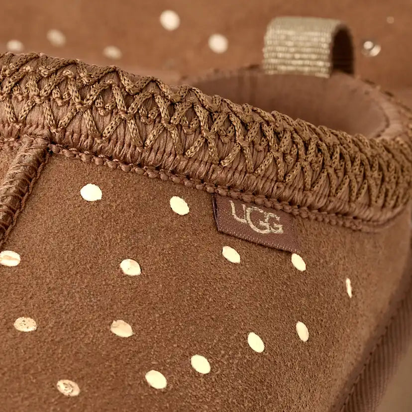 Enfants Tazz Shiny Dots - CHESTNUT