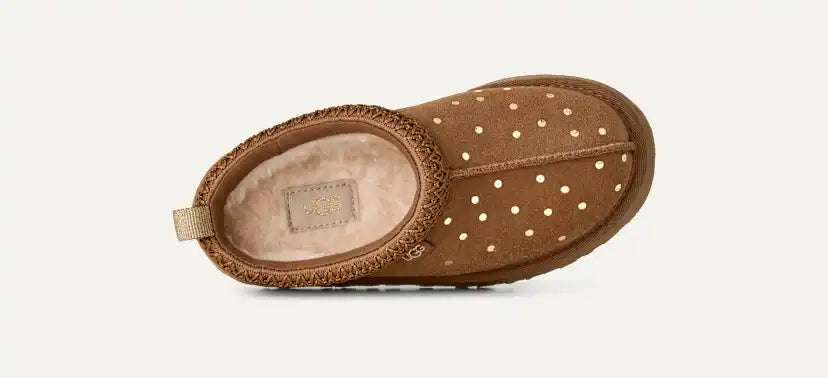 Enfants Tazz Shiny Dots - CHESTNUT