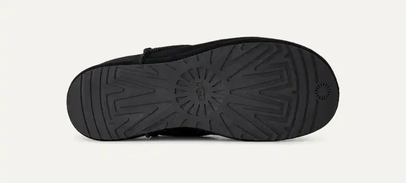 Femme Sabot Enwrap - BLACK