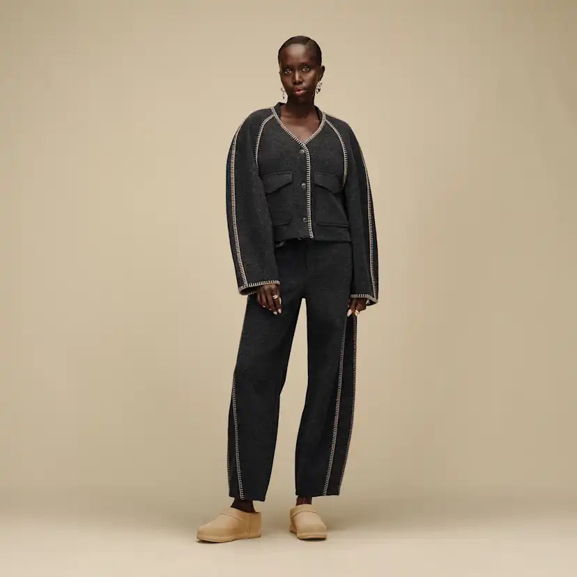 Femme Sabot Enwrap - MUSTARD SEED
