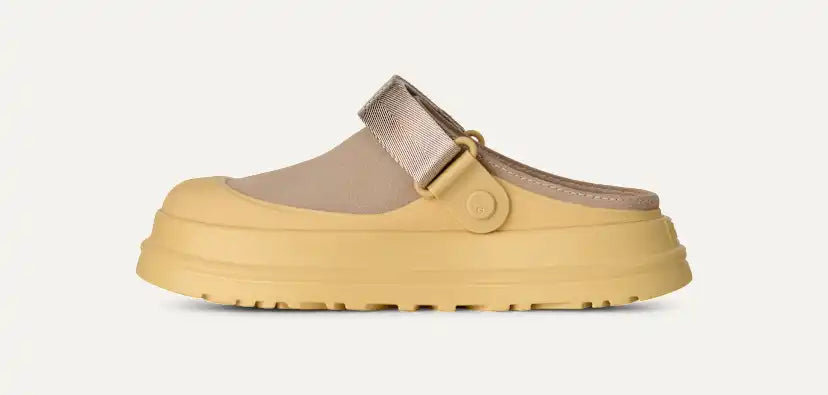 Femme Sabot GoldenGlow en daim - MOONLIGHT