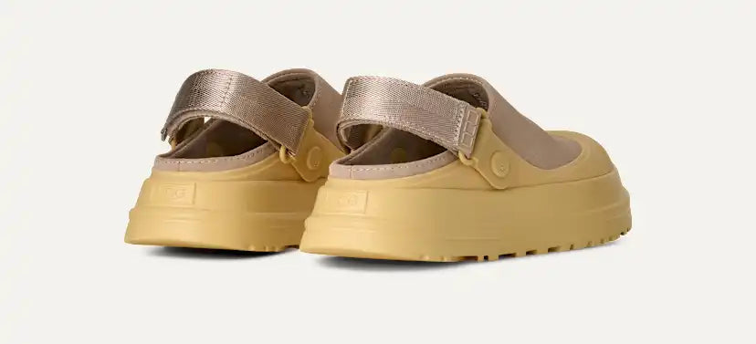 Femme Sabot GoldenGlow en daim - MOONLIGHT