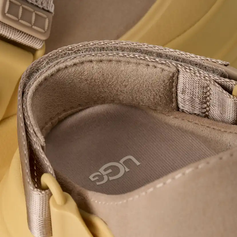 Femme Sabot GoldenGlow en daim - MOONLIGHT