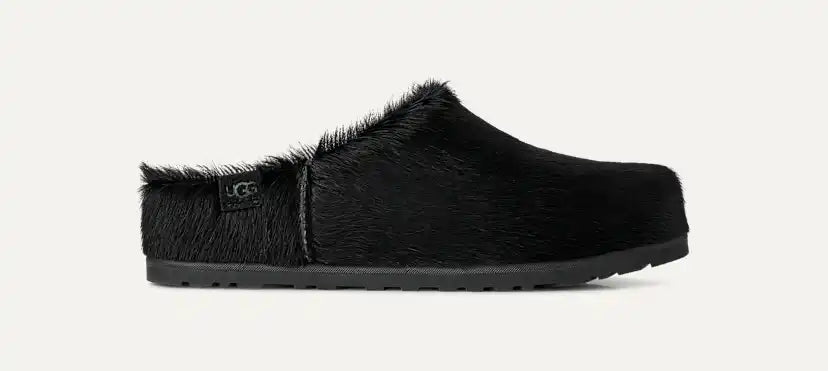 Femme Sabot Otzo en poil de veau - BLACK