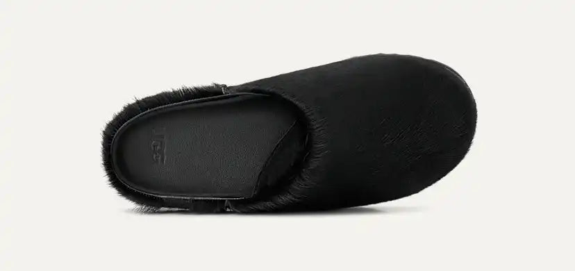 Femme Sabot Otzo en poil de veau - BLACK