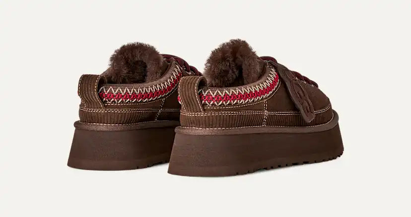 Femme Heritage à lacets - BURNT CEDAR