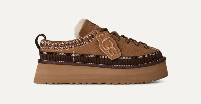 Femme Heritage à lacets - CHESTNUT