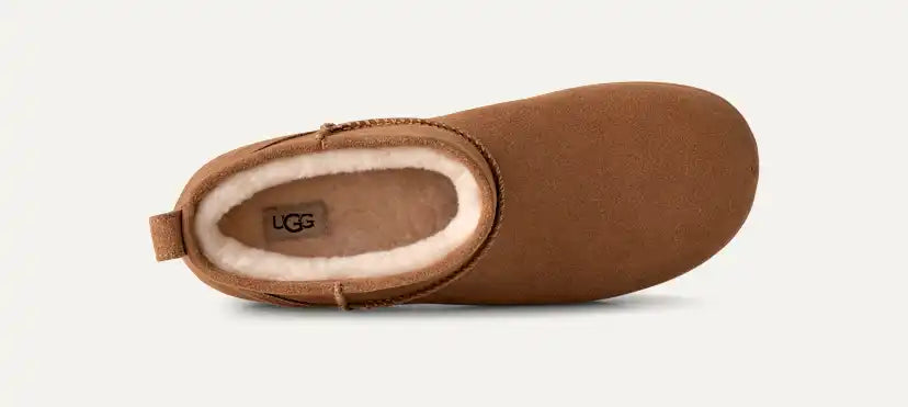 Femme Botte Classic Mini Enwrap - CHESTNUT