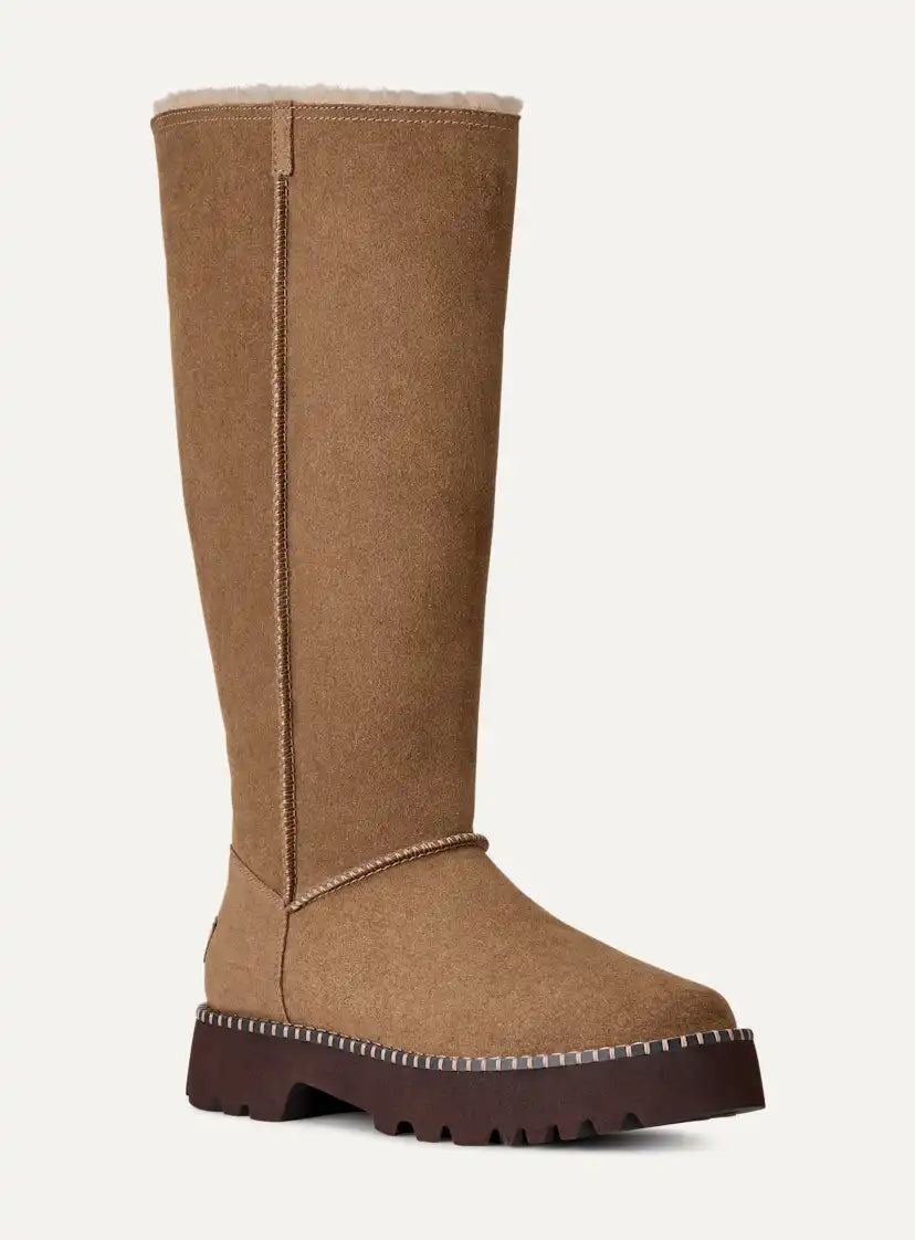 Femme Botte Uptowner Tall - LIGHT BRONZE