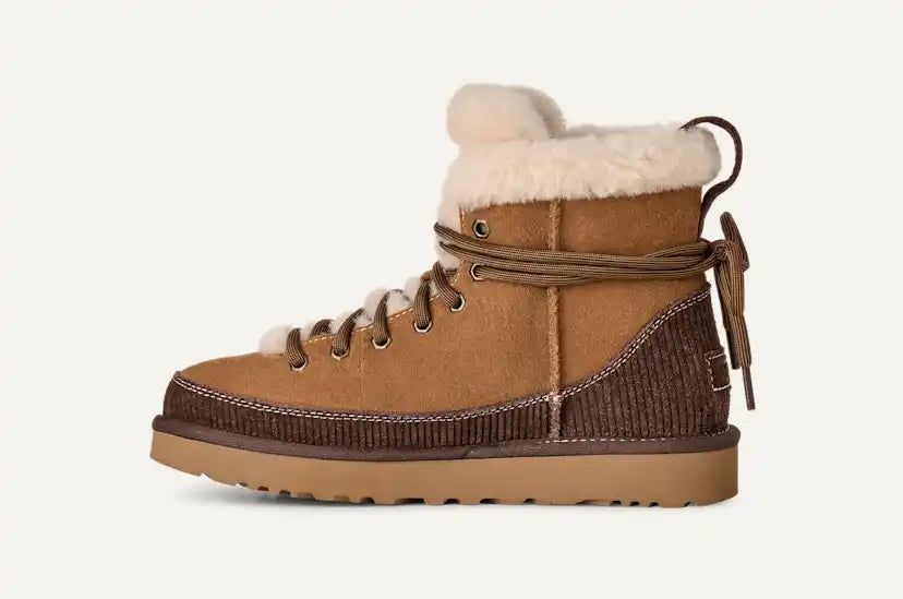 Femme Botte Classic Heritage à lacets - CHESTNUT