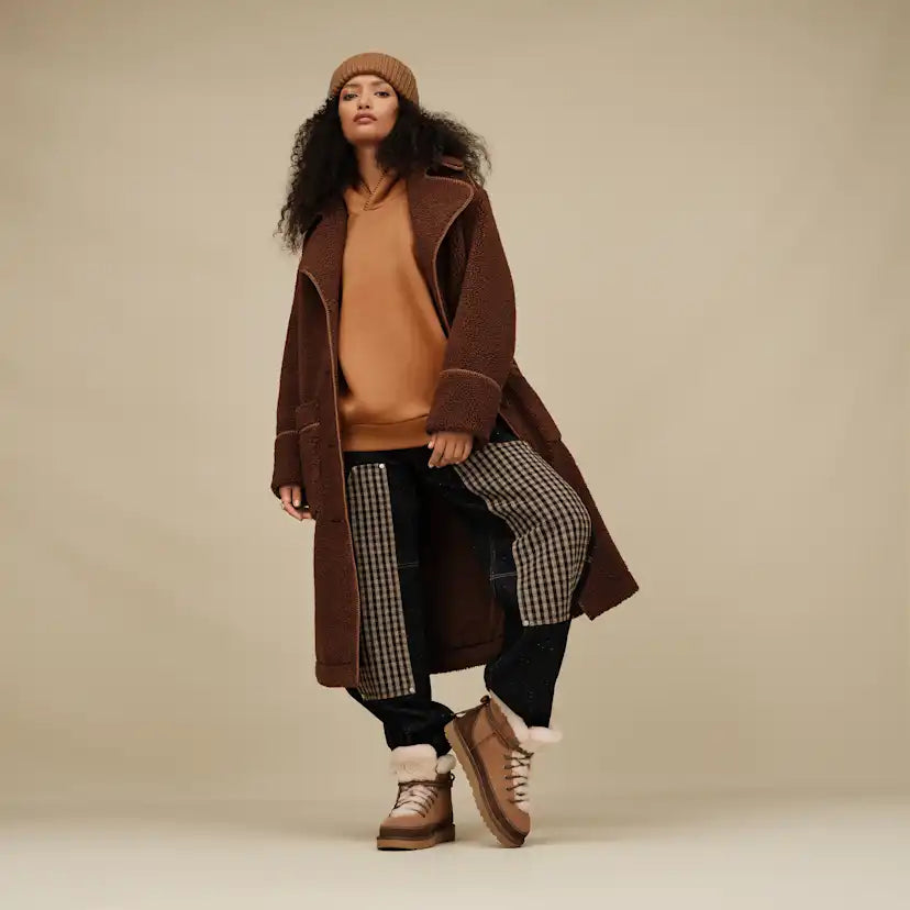 Femme Botte Classic Heritage à lacets - CHESTNUT
