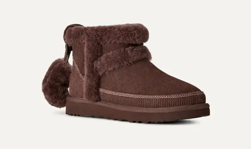 Femme Botte Classic Mini Heritage - BURNT CEDAR