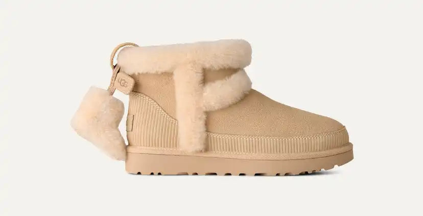 Femme Botte Classic Mini Heritage - SAND CASTLE