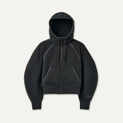 Femme Sweat à capuche à fermeture éclair intégrale Classic - BLACK