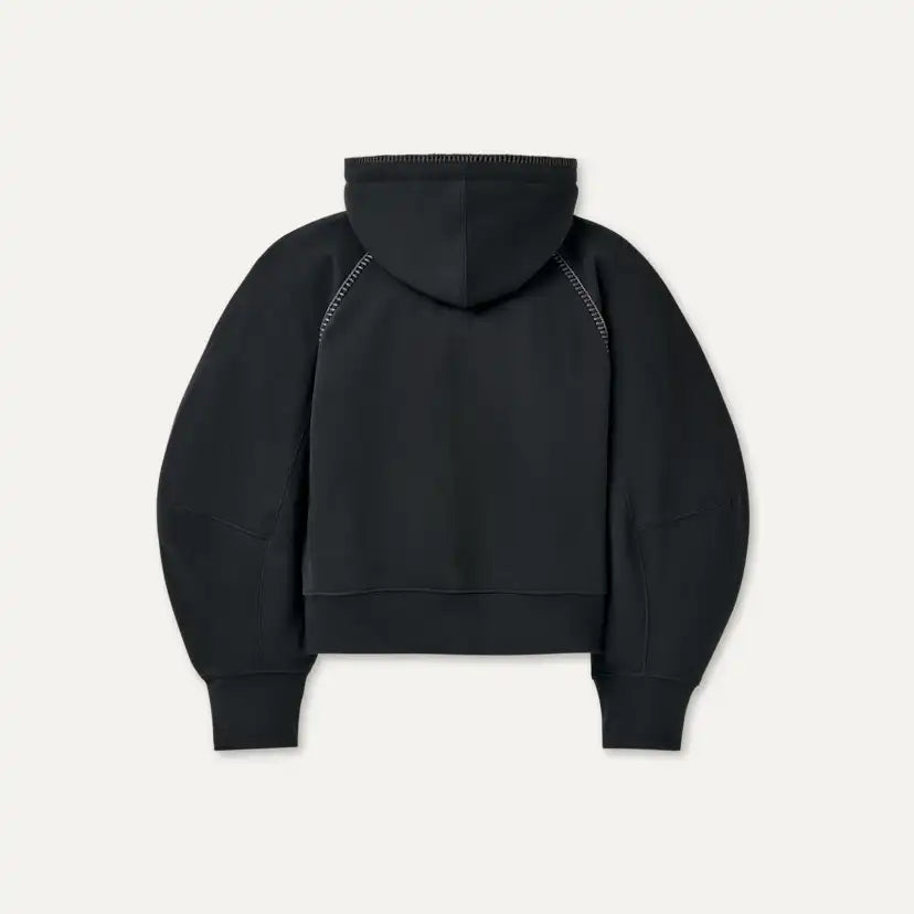 Femme Sweat à capuche à fermeture éclair intégrale Classic - BLACK