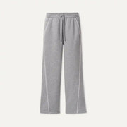 Femme Pantalon à coupe droite Classic - GREY HEATHER