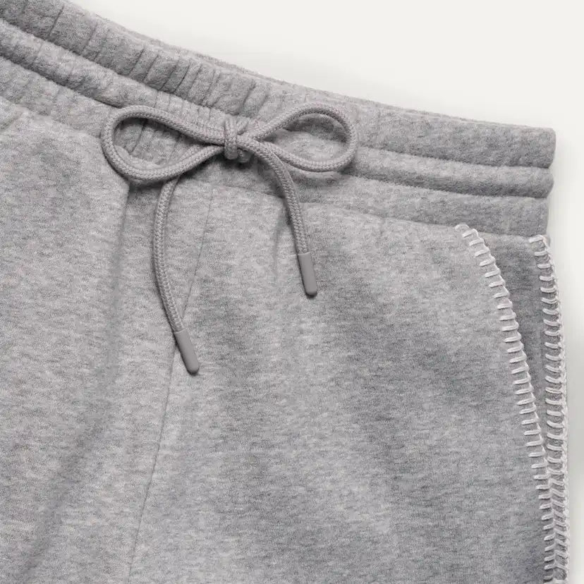 Femme Pantalon à coupe droite Classic - GREY HEATHER