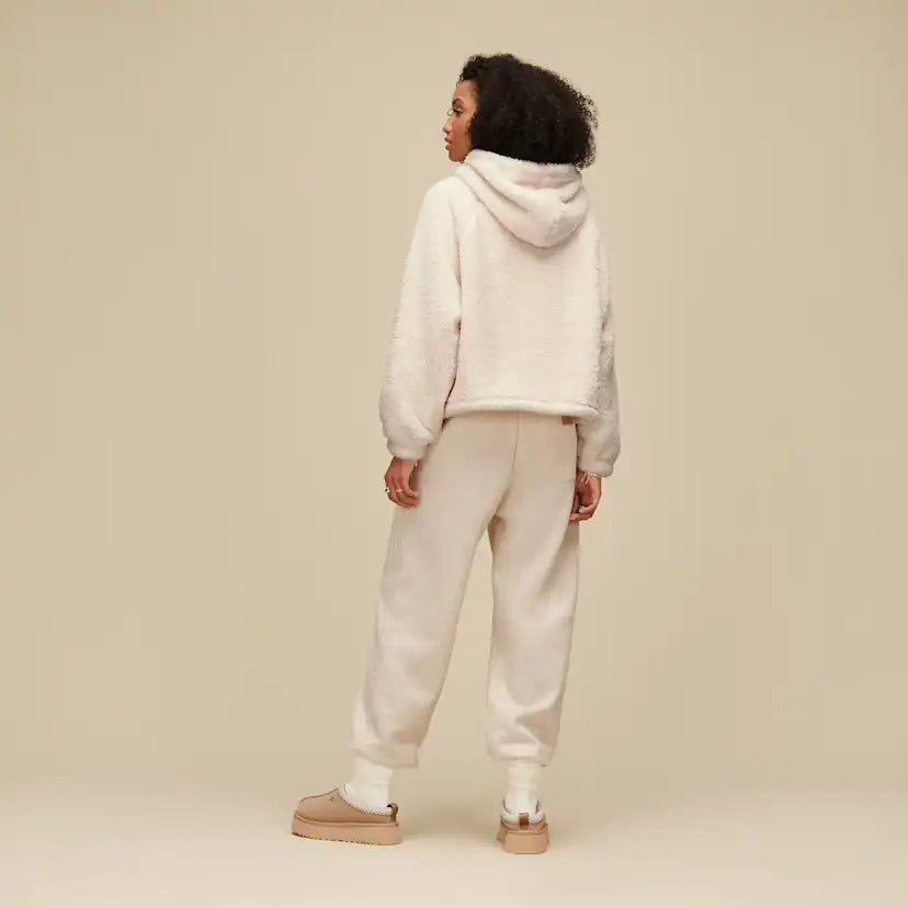 Femme Sweat à capuche Loyra II - CREAM