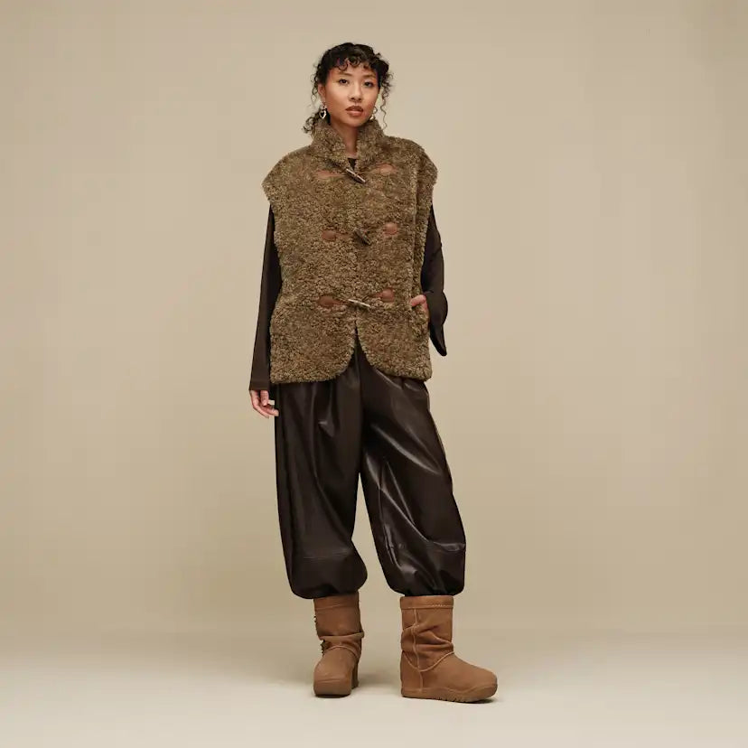 Femme Gilet à serre-cordon Niah - COFFEE GROUNDS