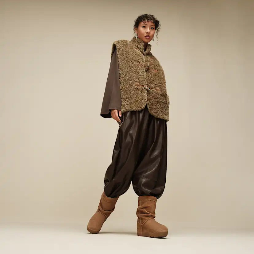 Femme Gilet à serre-cordon Niah - COFFEE GROUNDS