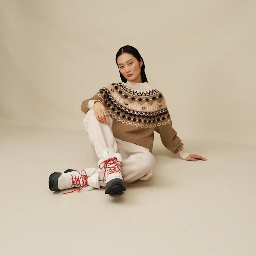 Femme Pull Braylee UGGIsle - COFFEE GROUNDS HEATHER