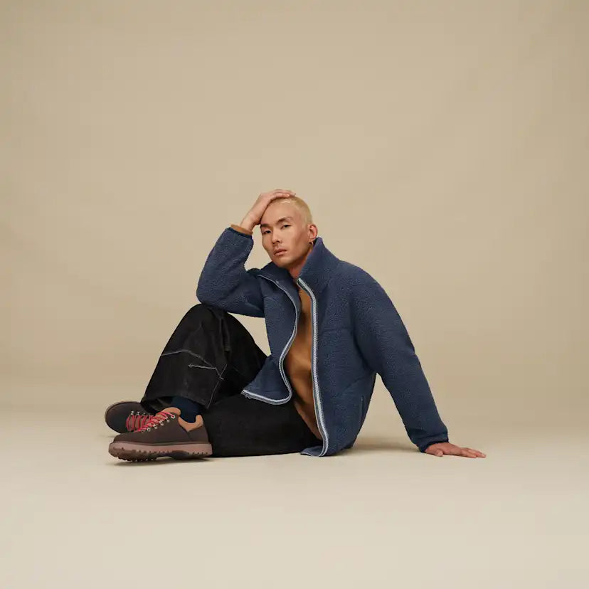 Homme Veste à fermeture éclair intégrale UGGbraid - EVE BLUE