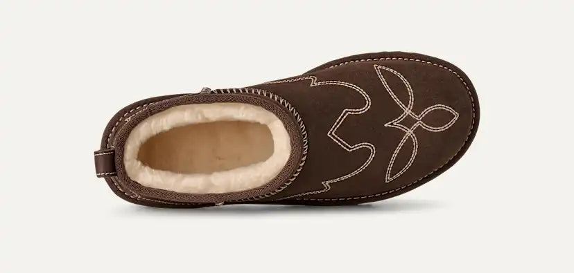 Femme Botte Classic Ultra Mini Western - BURNT CEDAR