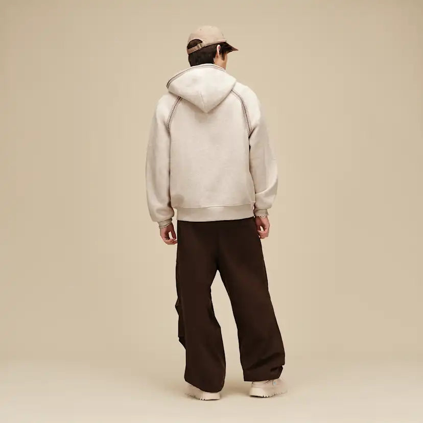 Homme Veste à fermeture éclair intégrale Tasman - CARIBOU HEATHER