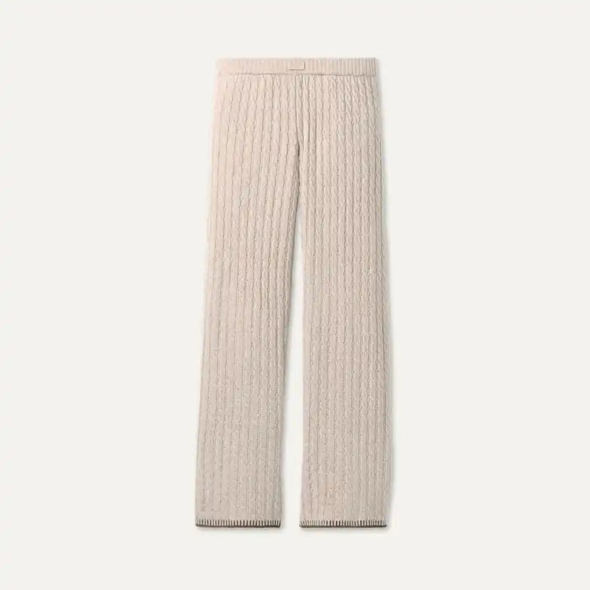 Femme Pantalon à coupe droite Rylynn - OATMEAL HEATHER
