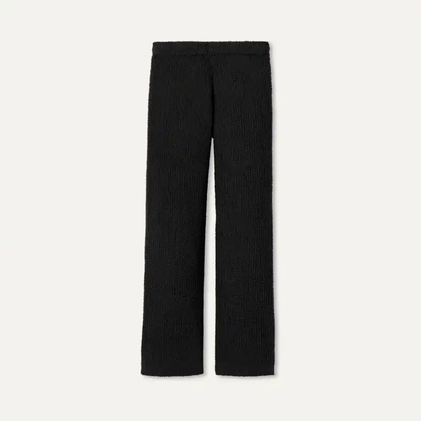 Femme Pantalon côtelé à coupe droite Couria - BLACK