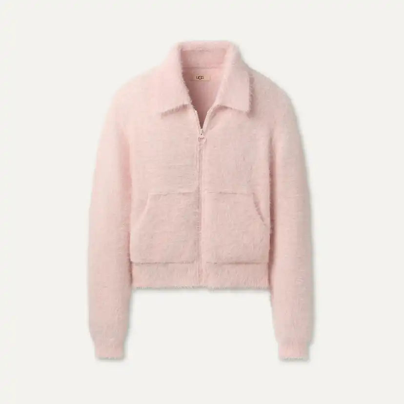 Femme Cardigan à fermeture éclair Mildie - PALE ORCHID