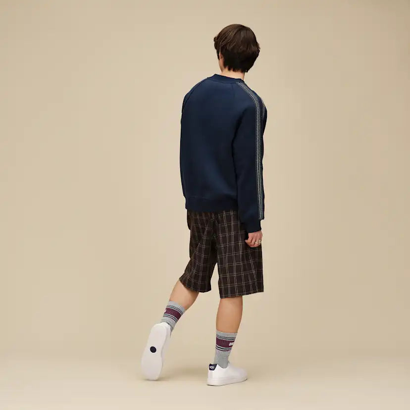 Homme Lot de deux paires de chaussettes mi-hautes Josias Varsity