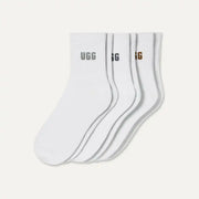Femme Lot de trois paires de chaussettes 3/4 Quinlin à logo - SMYB
