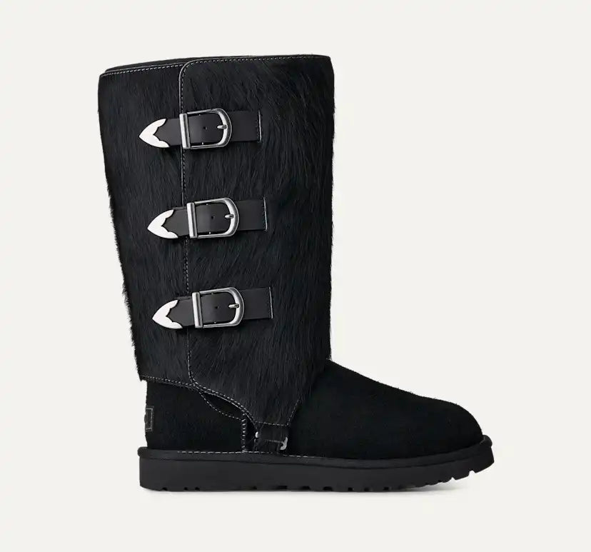 Femme Botte Classic Tall Western - BLK