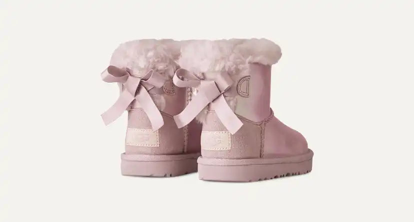 Tout Petit Botte Mini Bailey Bow II Frosted - LDR