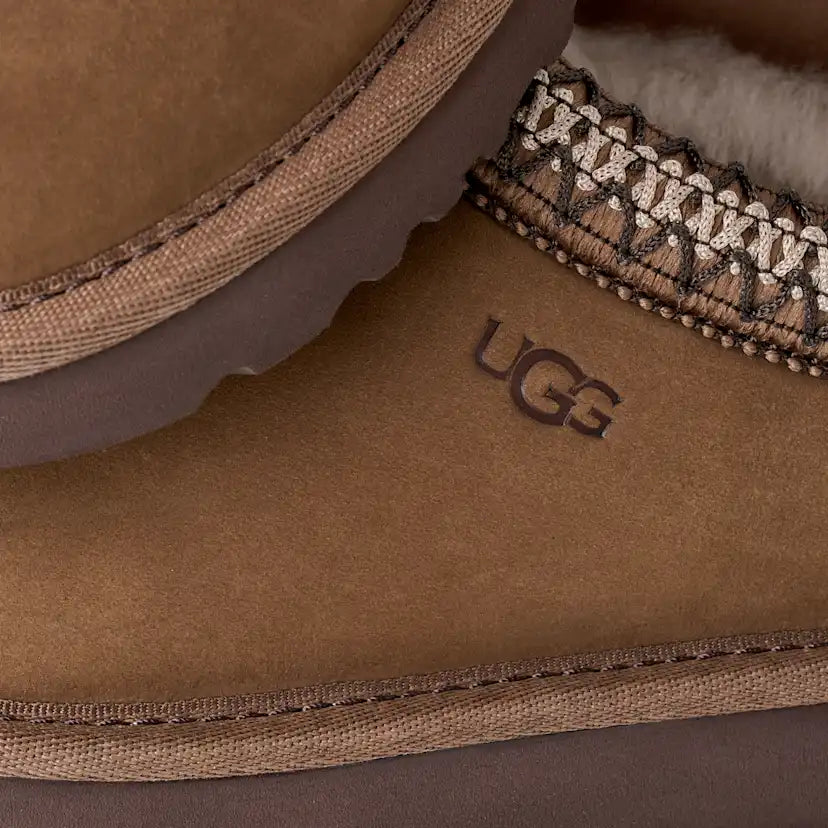 Femme Tasman en nubuck - DARK CHESTNUT