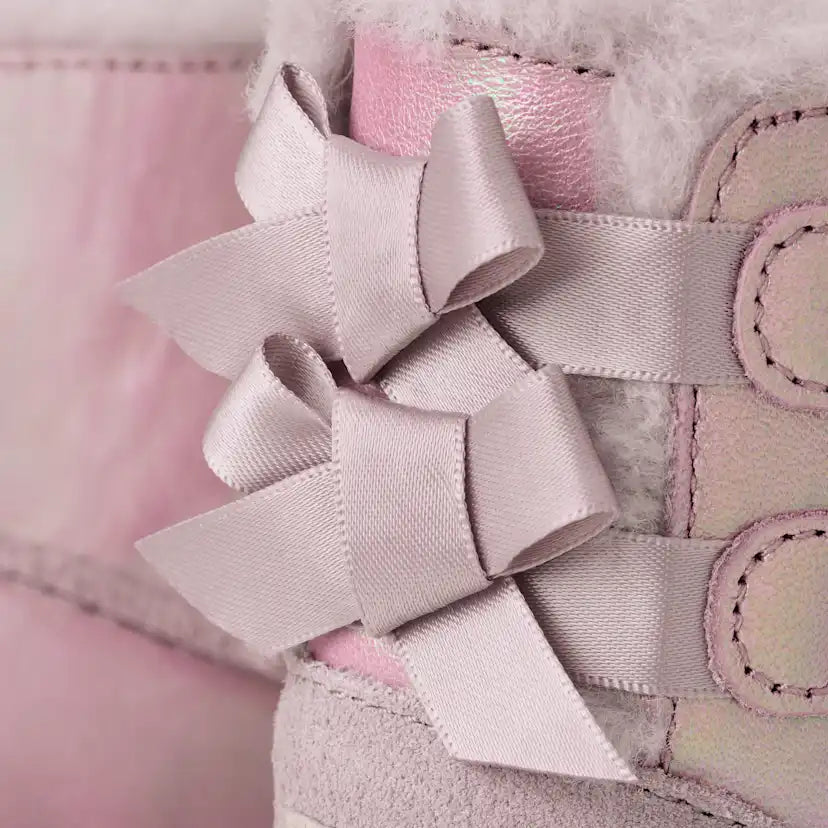 Bébé Bailey Bow Frosted Bootie - LDR