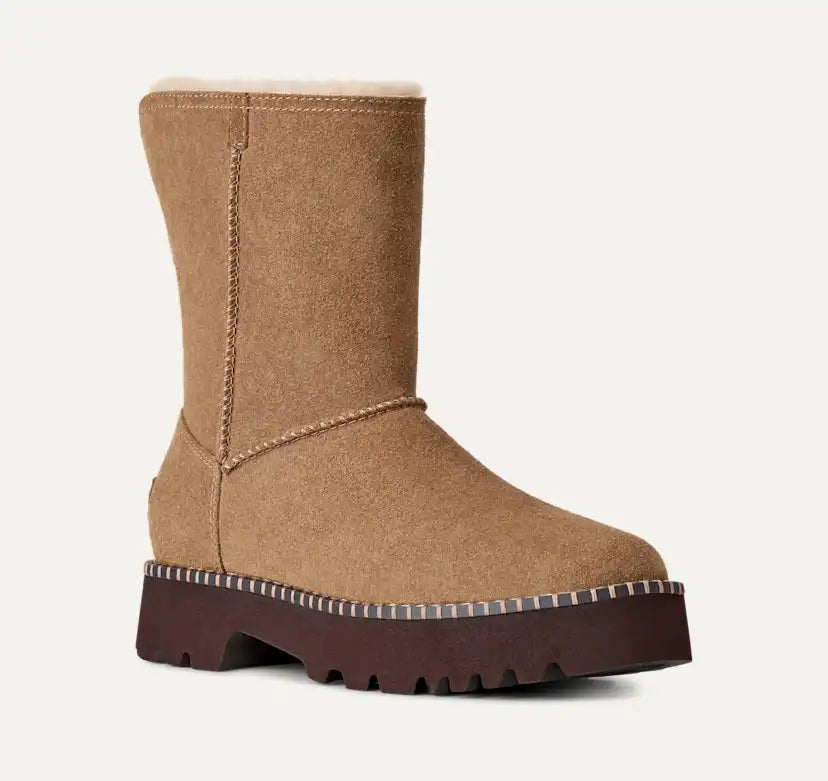 Femme Botte Uptowner Short - LIGHT BRONZE