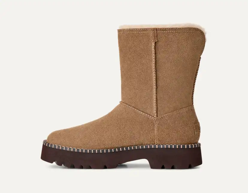 Femme Botte Uptowner Short - LIGHT BRONZE
