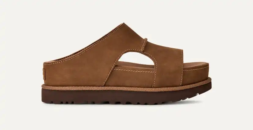 Femme Mule Goldenstar Hi à découpes