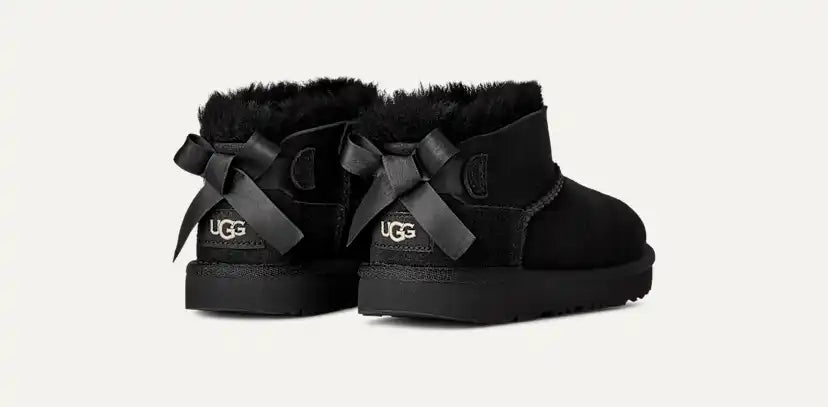 Enfants Botte Ultra Mini Bailey Bow - BLACK