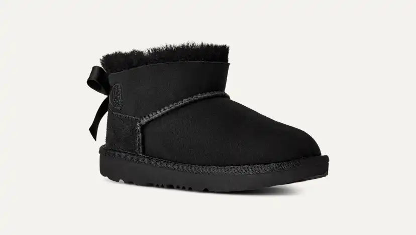 Enfants Botte Ultra Mini Bailey Bow - BLACK