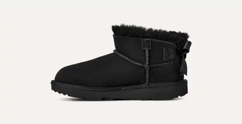 Enfants Botte Ultra Mini Bailey Bow - BLACK